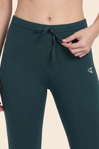 Zelocity All Day Yoga Leggings - Deep Teal — thumbnail 6